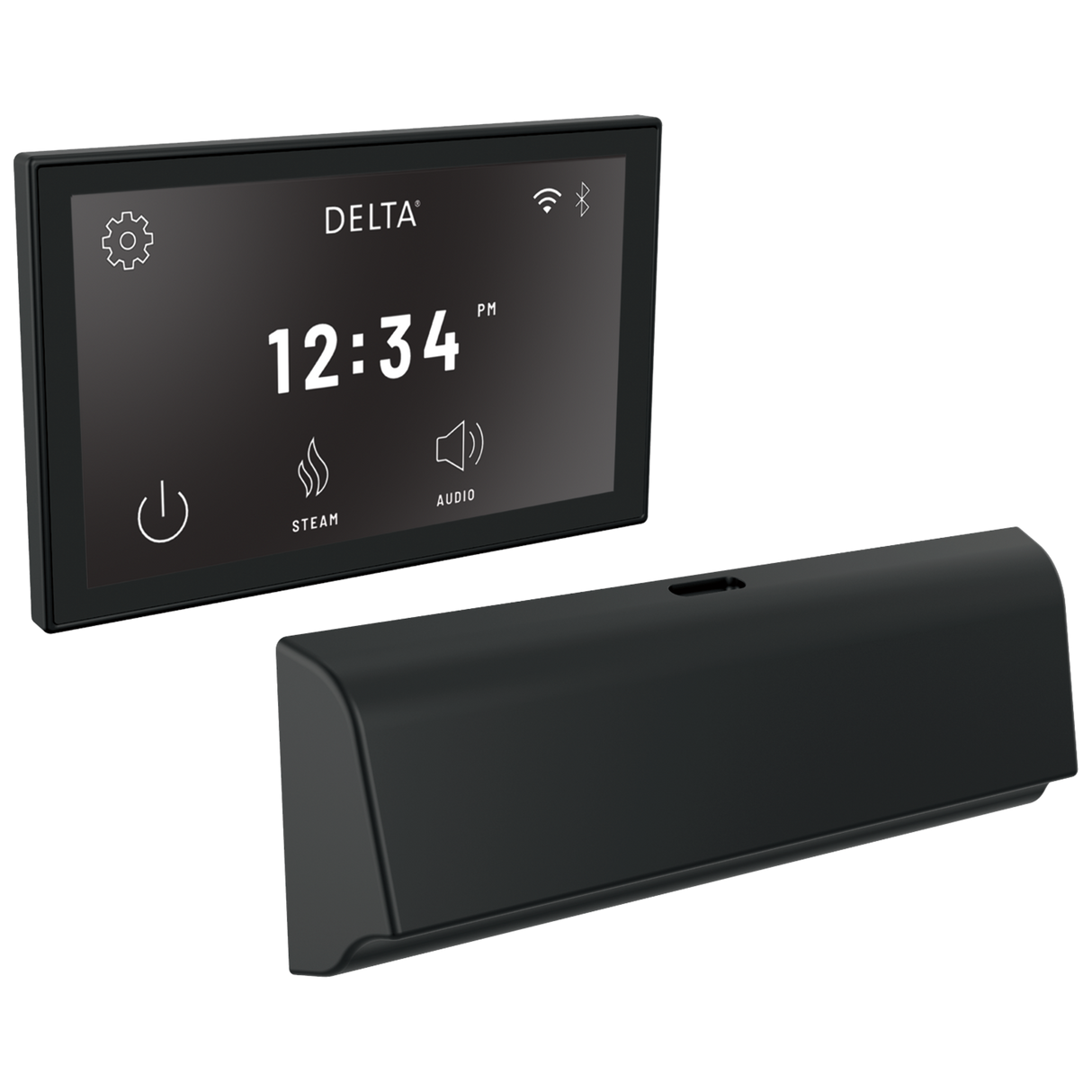 Delta SteamScape Deluxe System Digital Interface and Steam Head