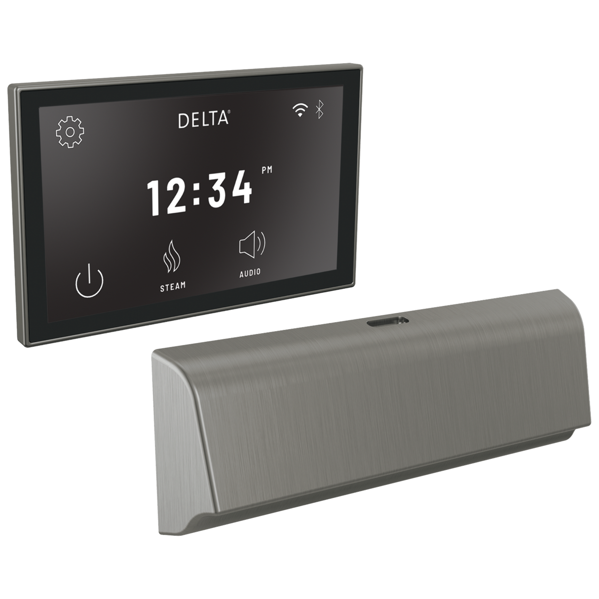 Delta SteamScape Deluxe System Digital Interface and Steam Head