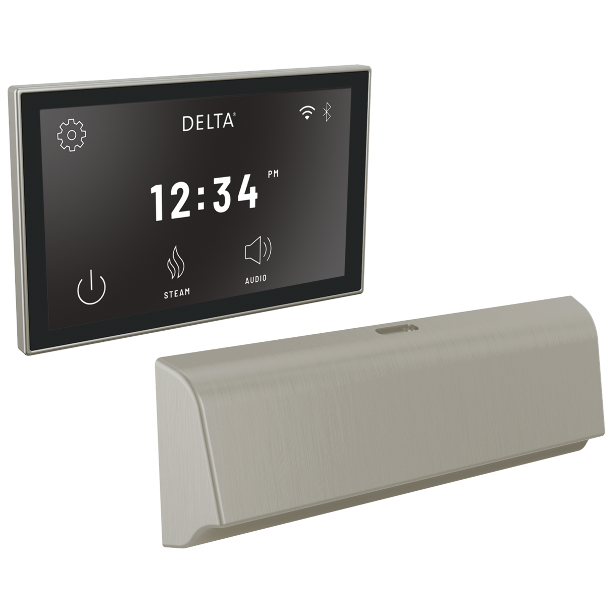 Delta SteamScape Deluxe System Digital Interface and Steam Head