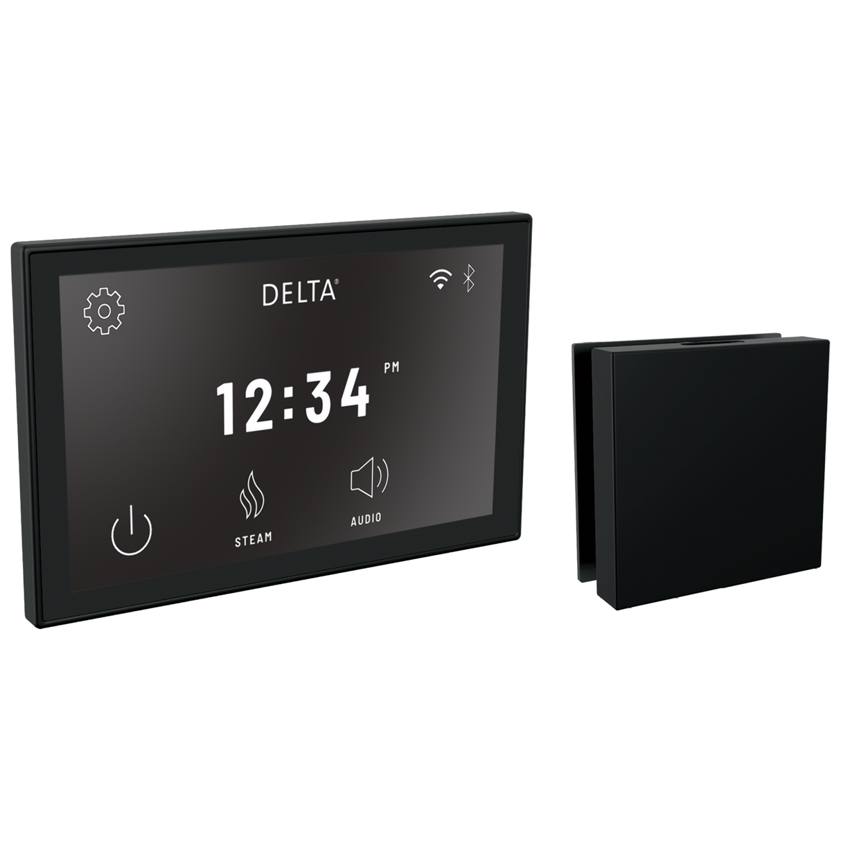 Delta SteamScape Deluxe System Digital Interface and Steam Head