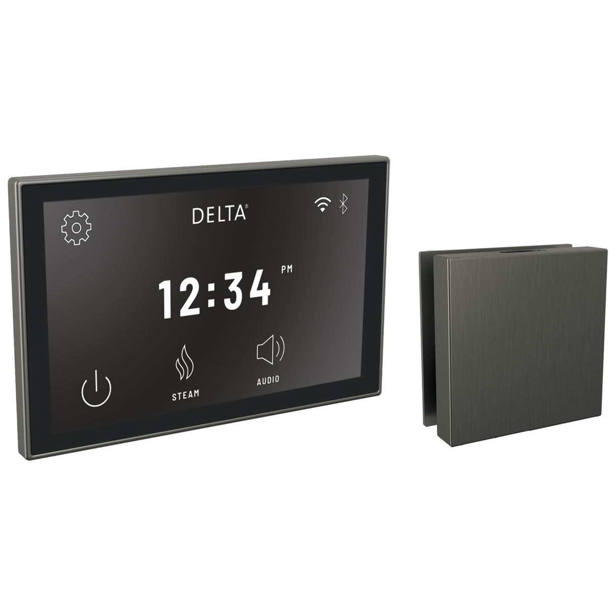 Delta SteamScape Deluxe System Digital Interface and Steam Head