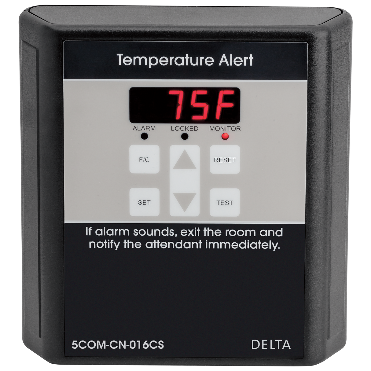 Delta Commercial Steam Temperature Alert