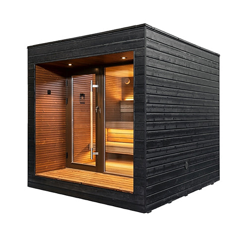 Auroom Arti Modular Outdoor Sauna, 5 Person