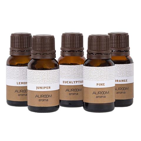Auroom Sauna Aroma Oil Set, 15 mL Bottles