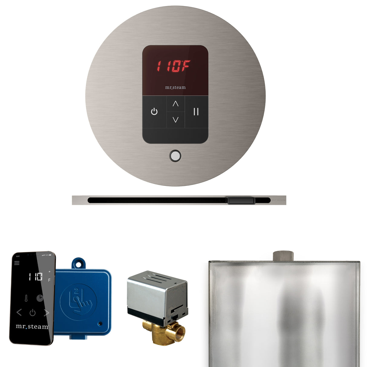 Mr.Steam Basic Butler Linear Steam Shower Control Package