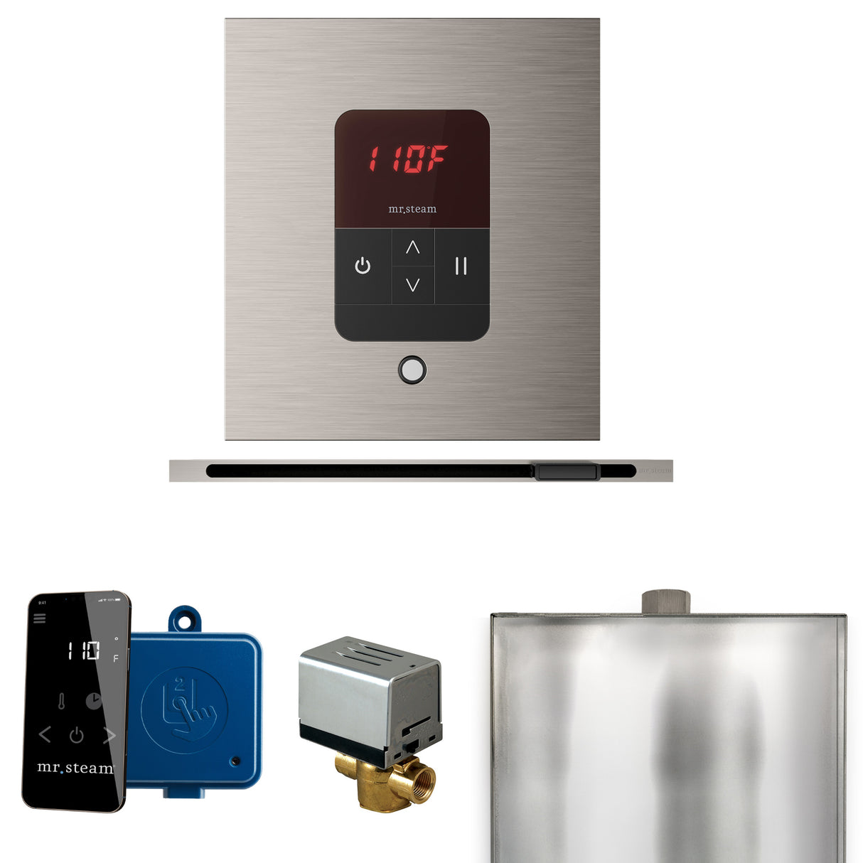 Mr.Steam Basic Butler Linear Steam Shower Control Package