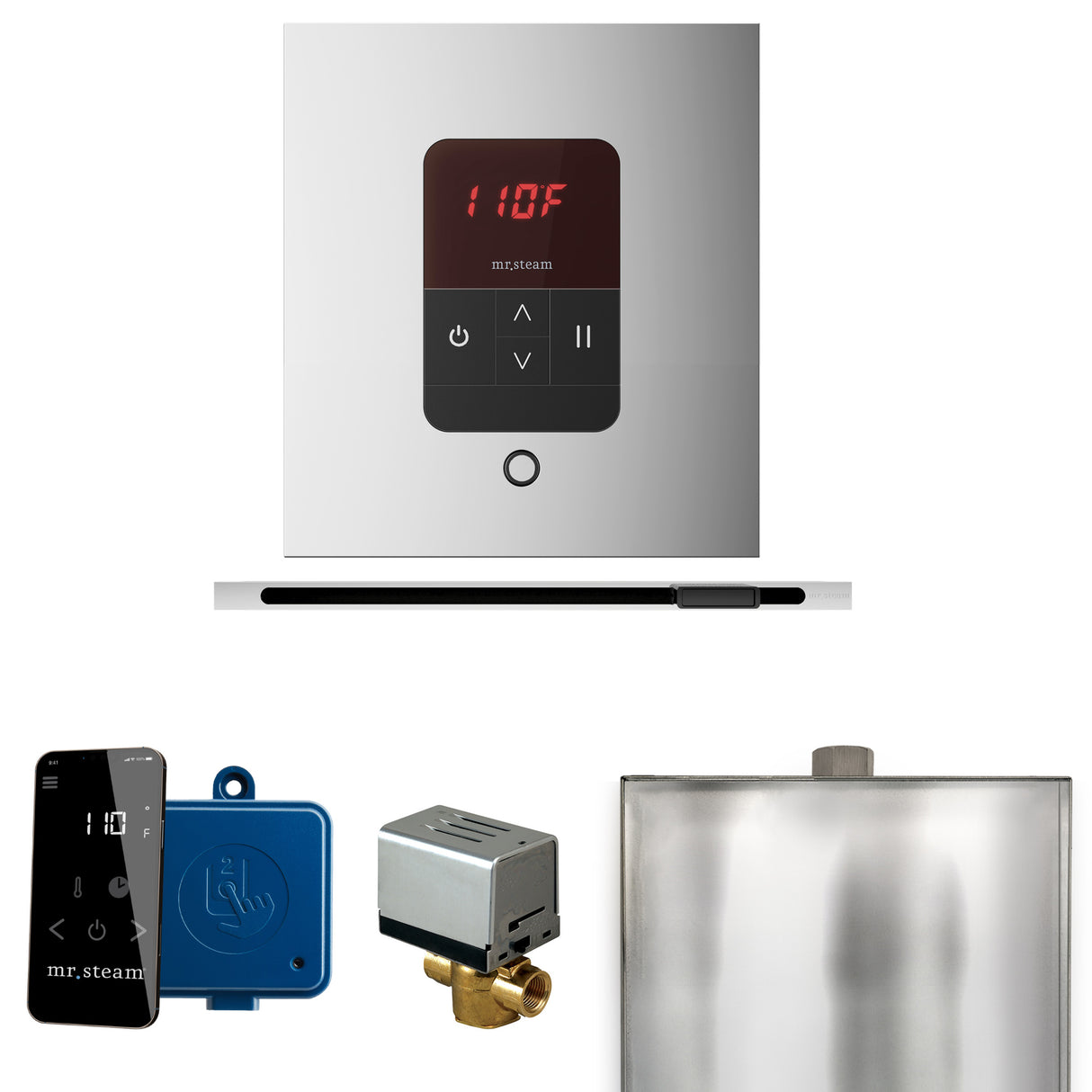 Mr.Steam Basic Butler Linear Steam Shower Control Package