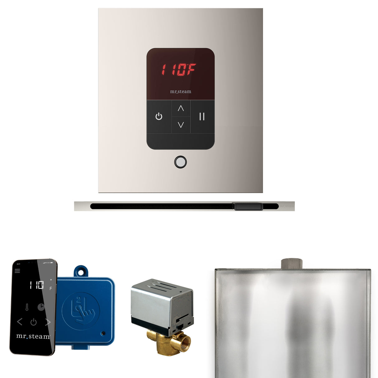 Mr.Steam Basic Butler Linear Steam Shower Control Package