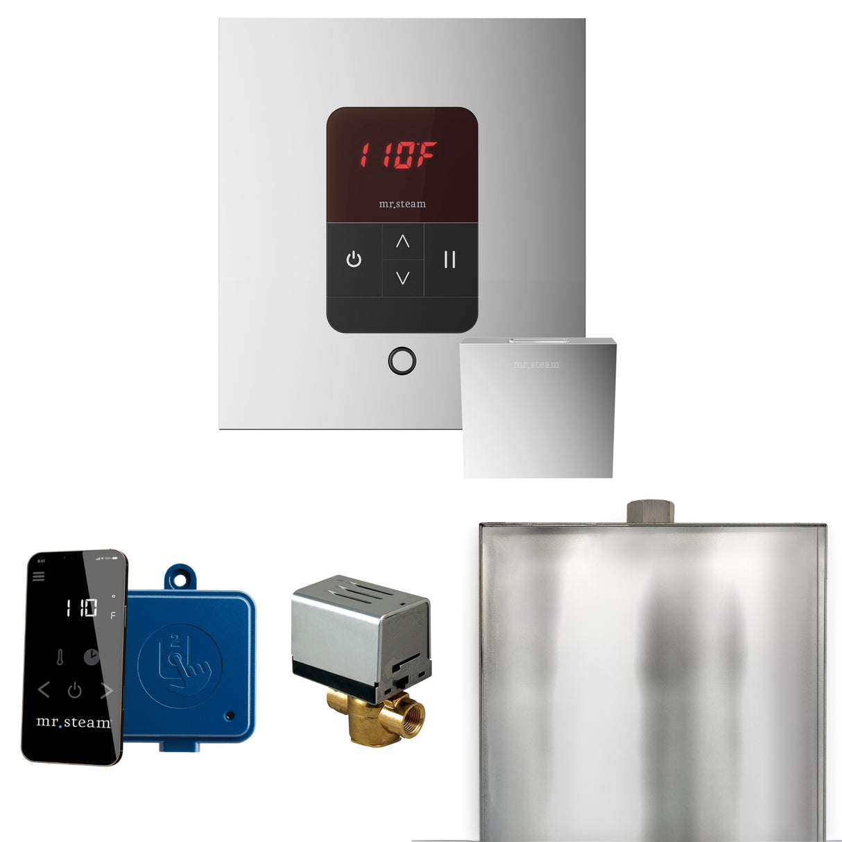 Mr.Steam Basic Butler Aroma Designer Steam Shower Control Package