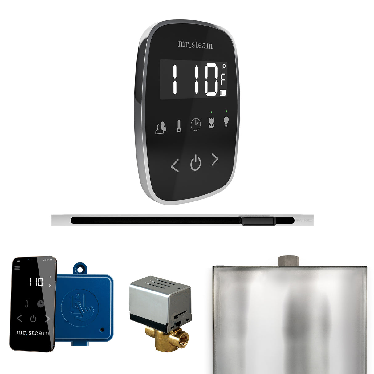 Mr.Steam ButlerFlex Linear Steam Shower Control Package