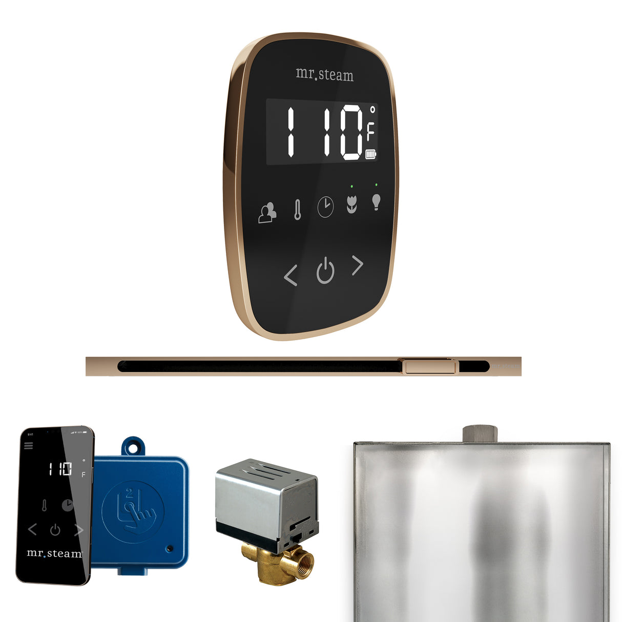 Mr.Steam ButlerFlex Linear Steam Shower Control Package