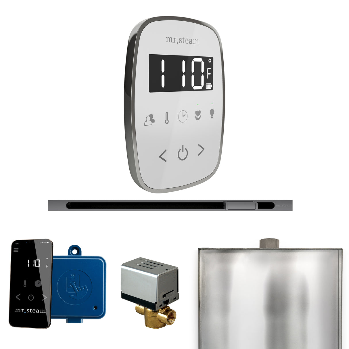 Mr.Steam ButlerFlex Linear Steam Shower Control Package