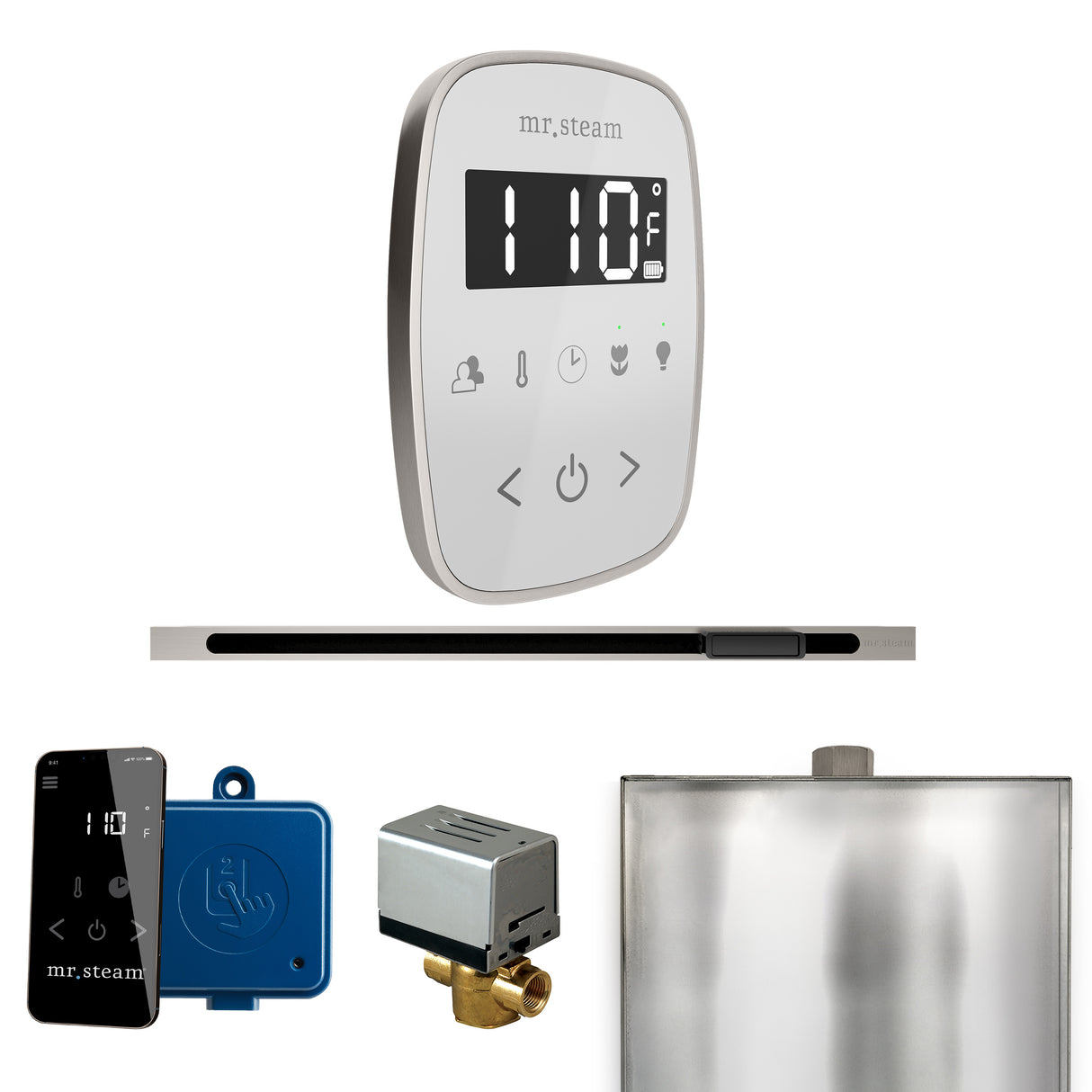 Mr.Steam ButlerFlex Linear Steam Shower Control Package