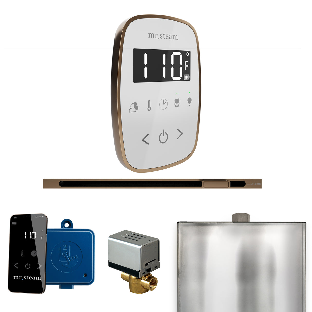 Mr.Steam ButlerFlex Linear Steam Shower Control Package