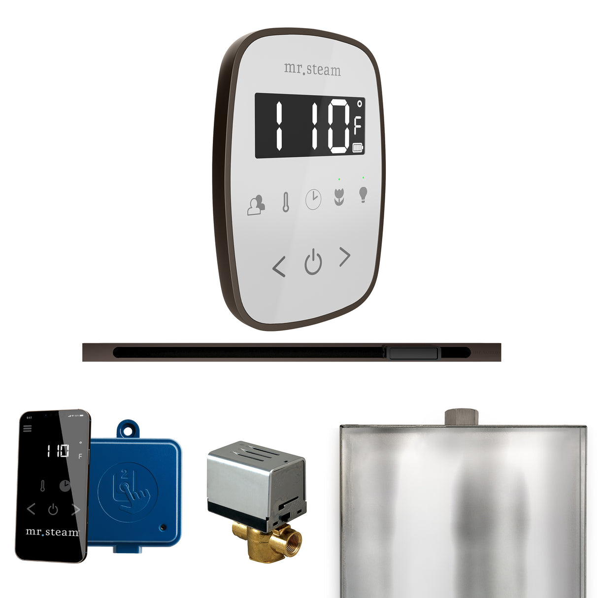 Mr.Steam ButlerFlex Linear Steam Shower Control Package