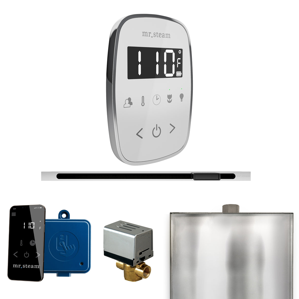 Mr.Steam ButlerFlex Linear Steam Shower Control Package