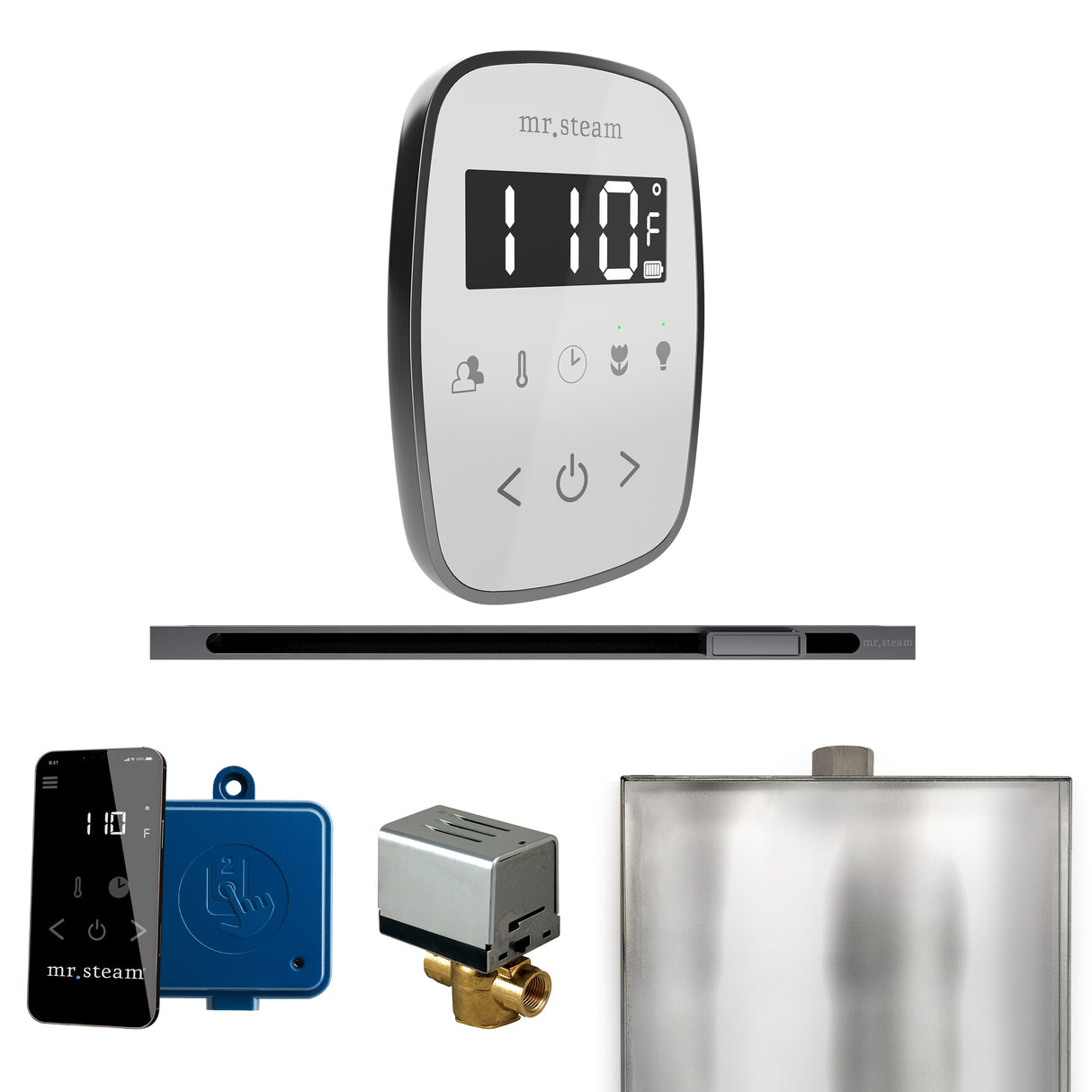 Mr.Steam ButlerFlex Linear Steam Shower Control Package