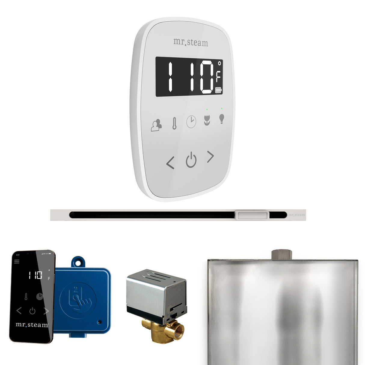 Mr.Steam ButlerFlex Linear Steam Shower Control Package