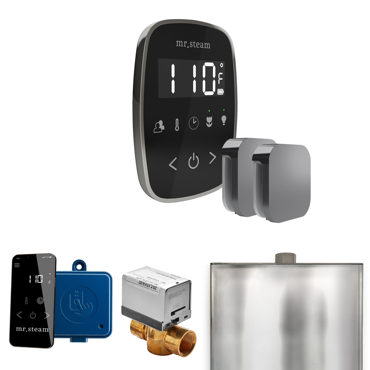 Mr.Steam ButlerFlex Max Steam Shower Control Package