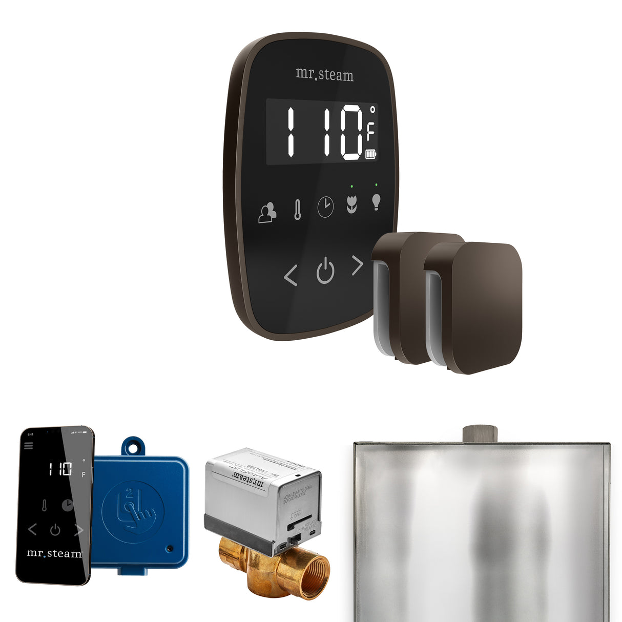 Mr.Steam ButlerFlex Max Steam Shower Control Package