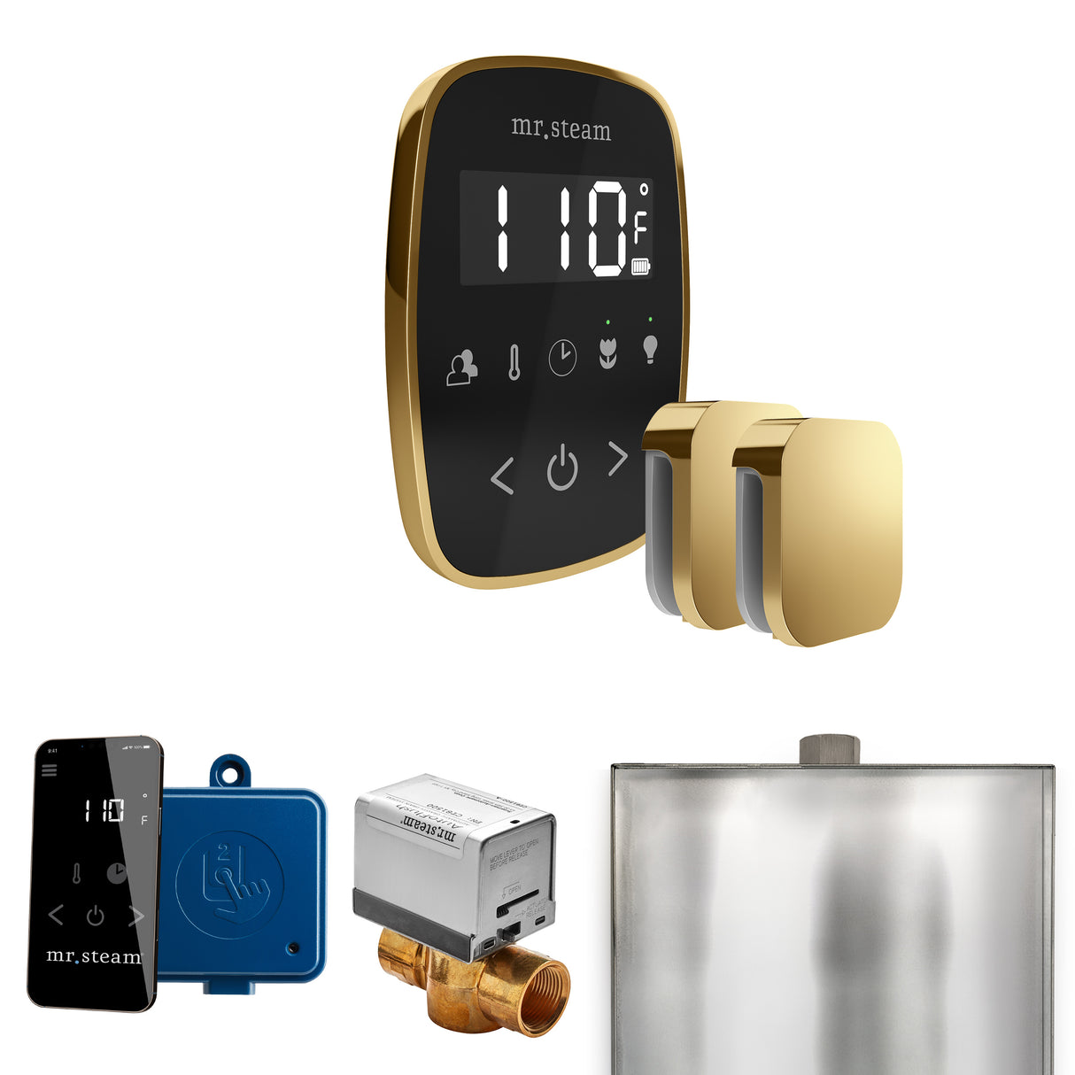 Mr.Steam ButlerFlex Max Steam Shower Control Package