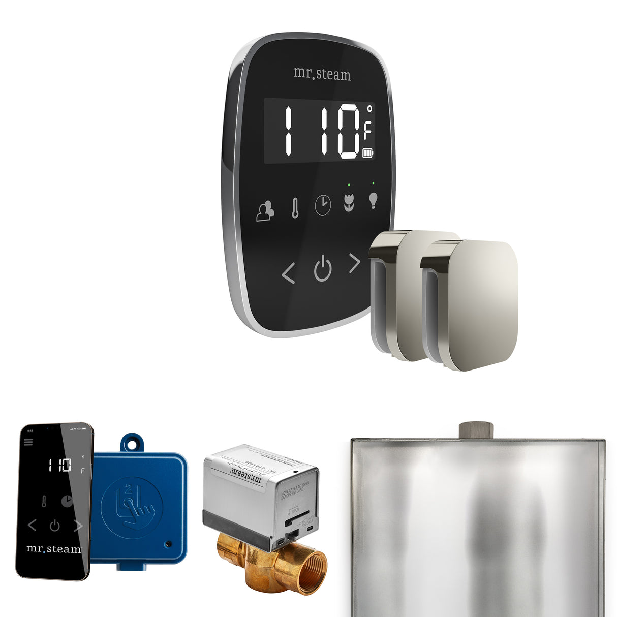 Mr.Steam ButlerFlex Max Steam Shower Control Package