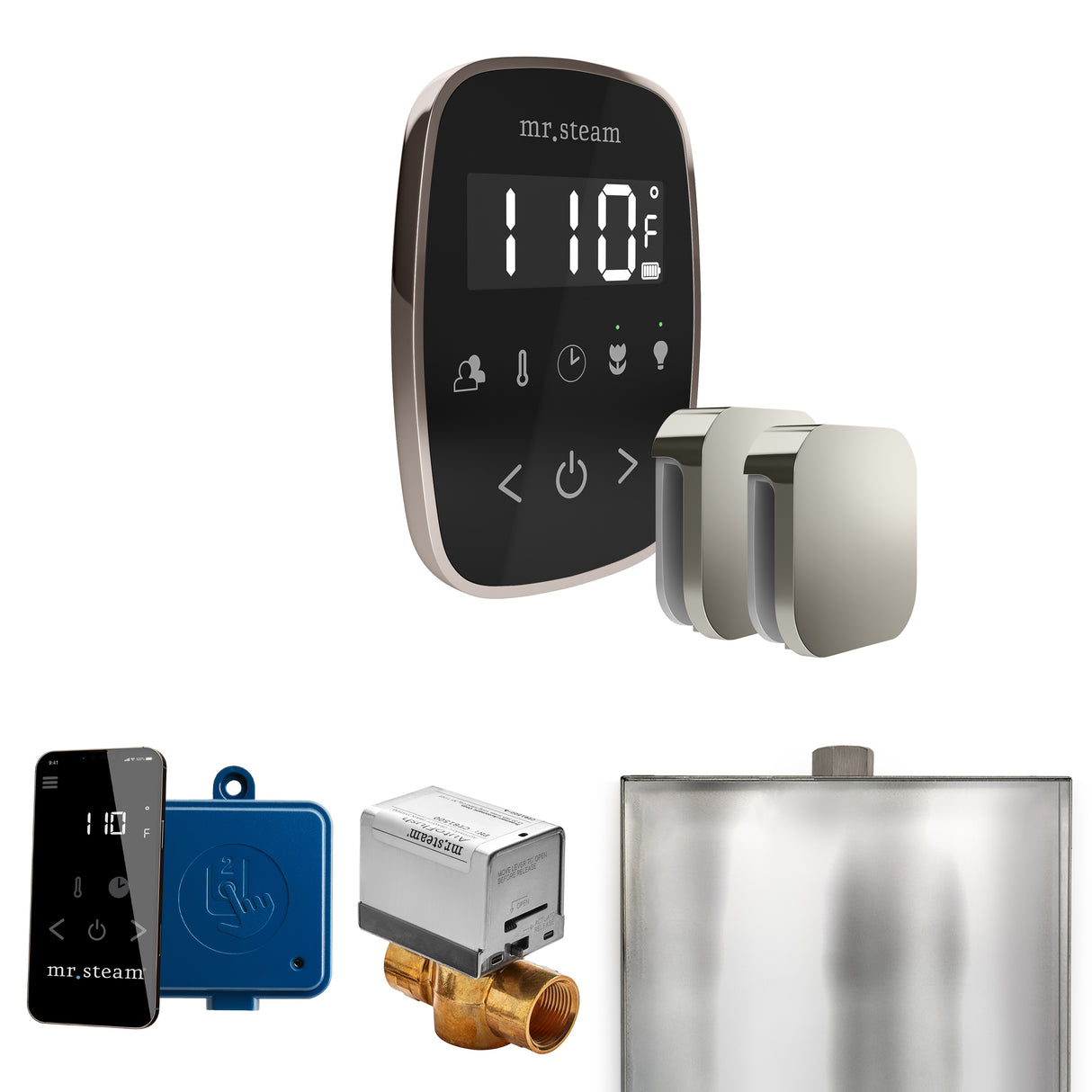 Mr.Steam ButlerFlex Max Steam Shower Control Package