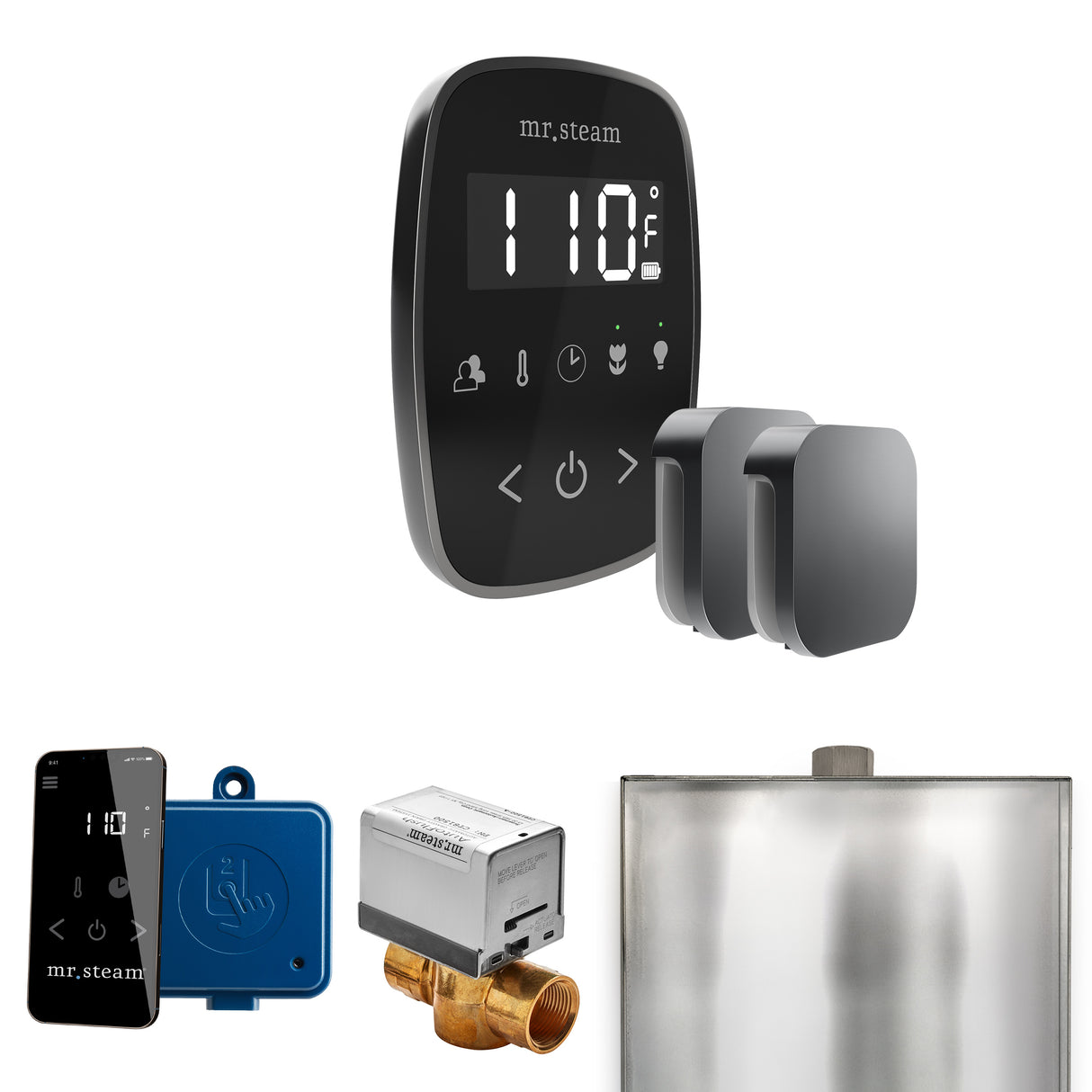 Mr.Steam ButlerFlex Max Steam Shower Control Package