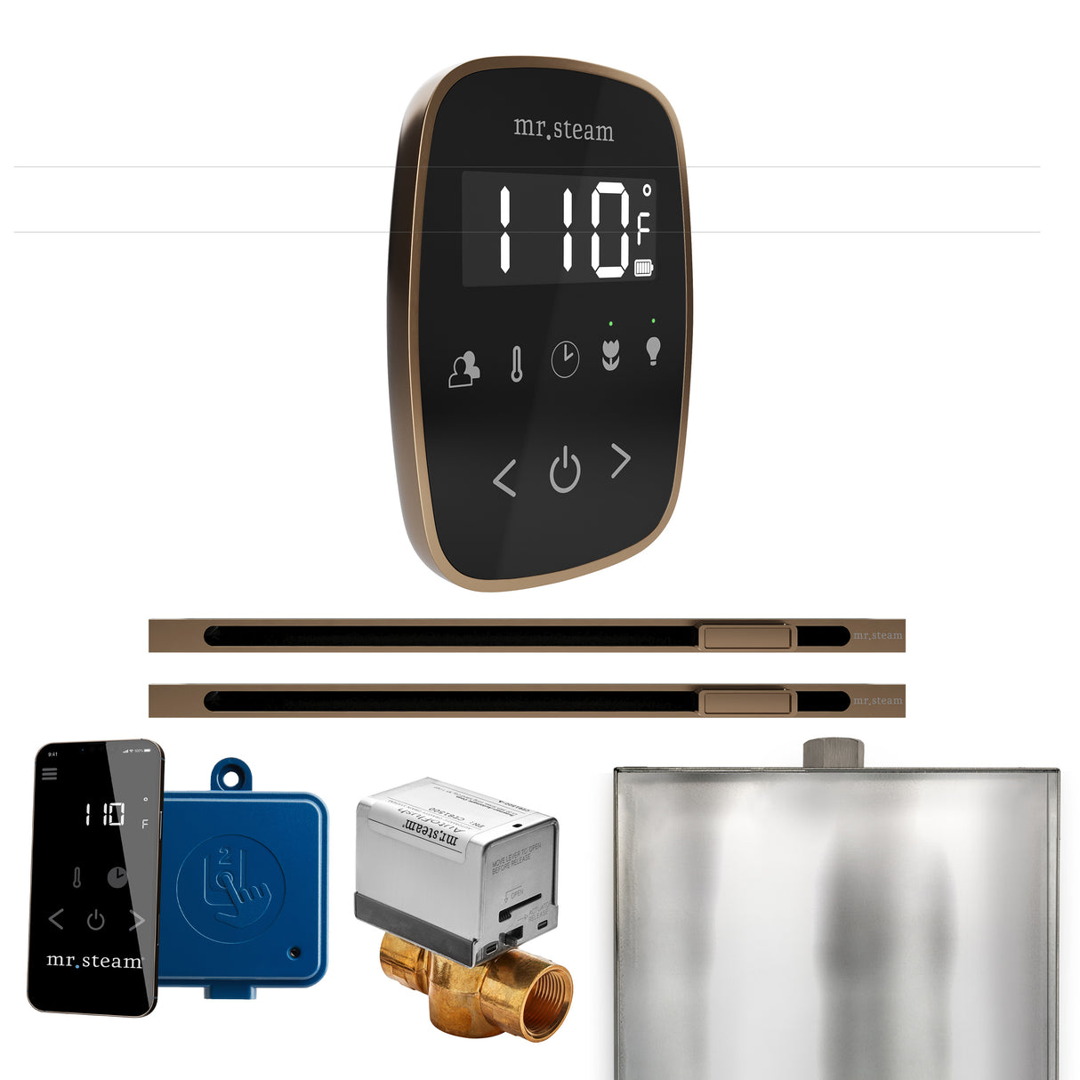 Mr.Steam ButlerFlex Max Linear Steam Shower Control Package