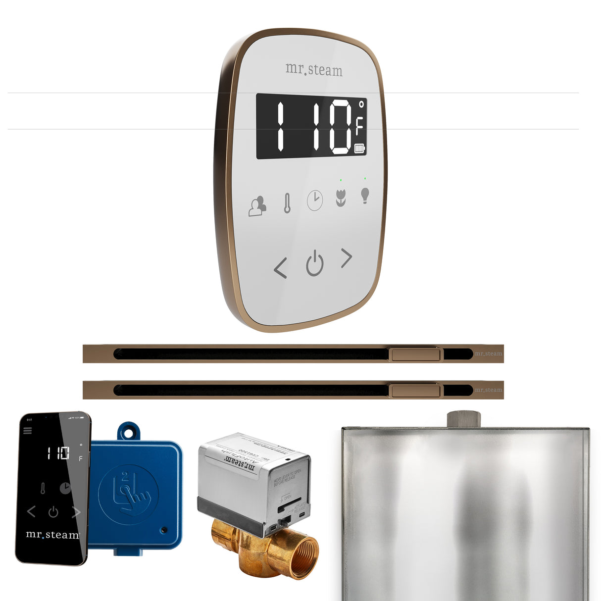 Mr.Steam ButlerFlex Max Linear Steam Shower Control Package