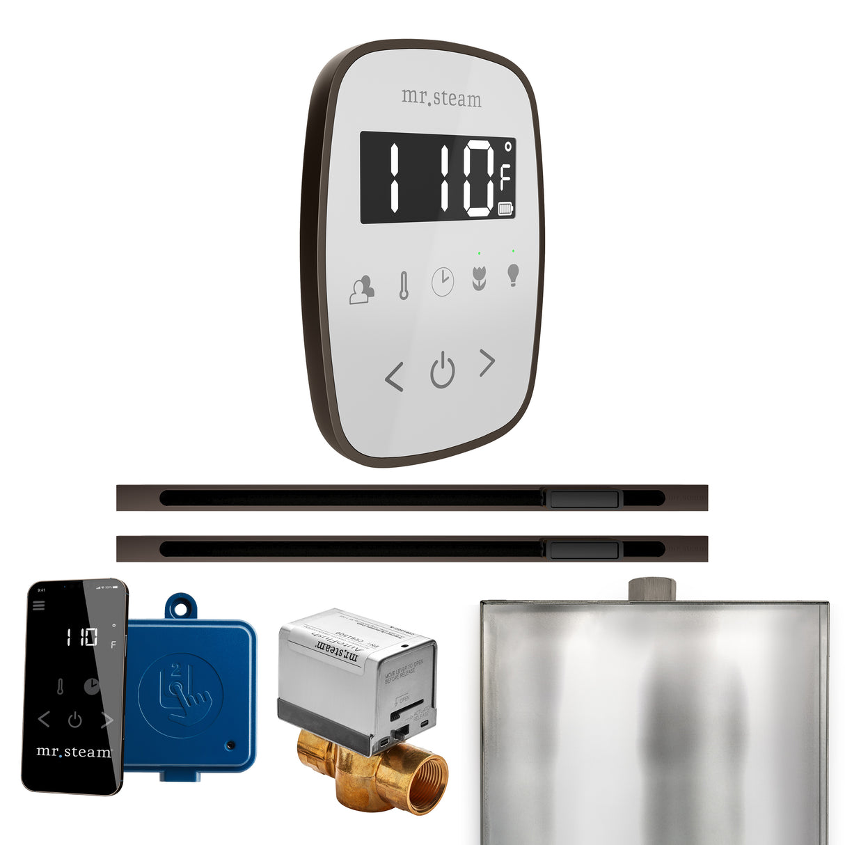 Mr.Steam ButlerFlex Max Linear Steam Shower Control Package