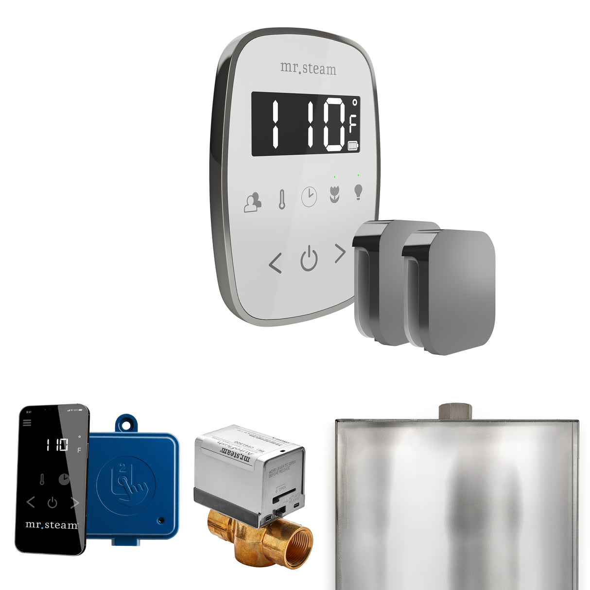 Mr.Steam ButlerFlex Max Steam Shower Control Package