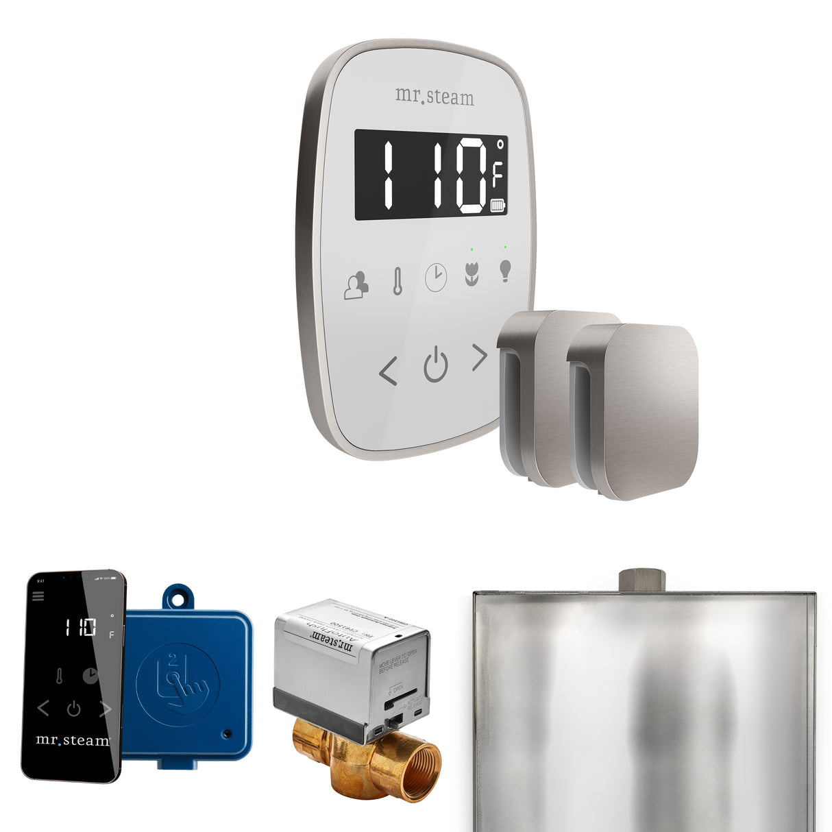 Mr.Steam ButlerFlex Max Steam Shower Control Package