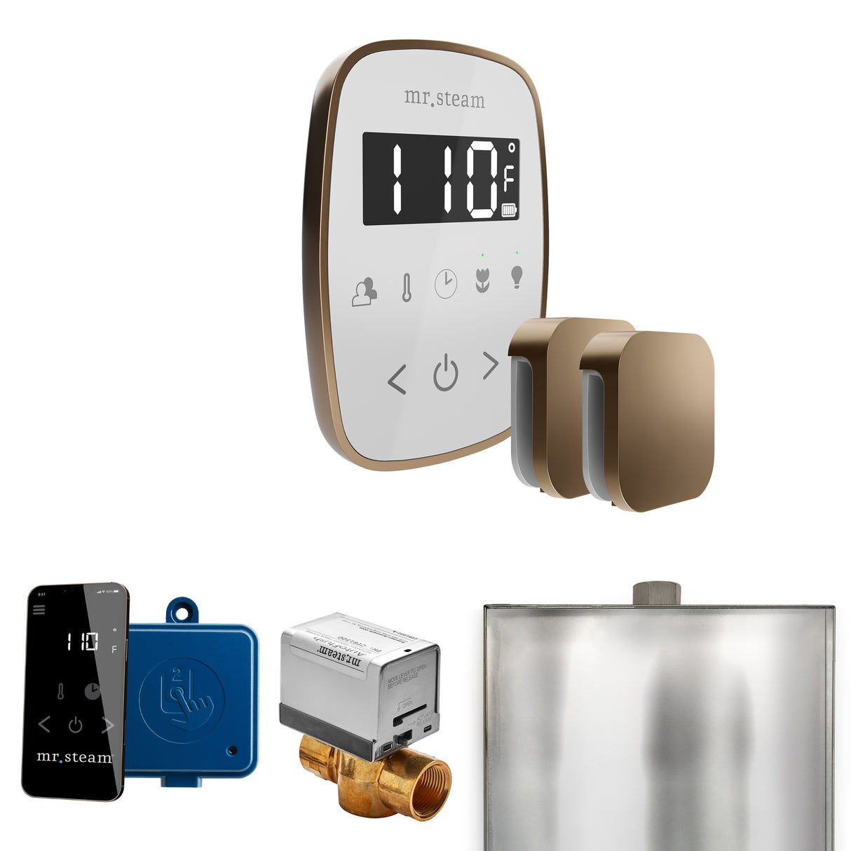 Mr.Steam ButlerFlex Max Steam Shower Control Package