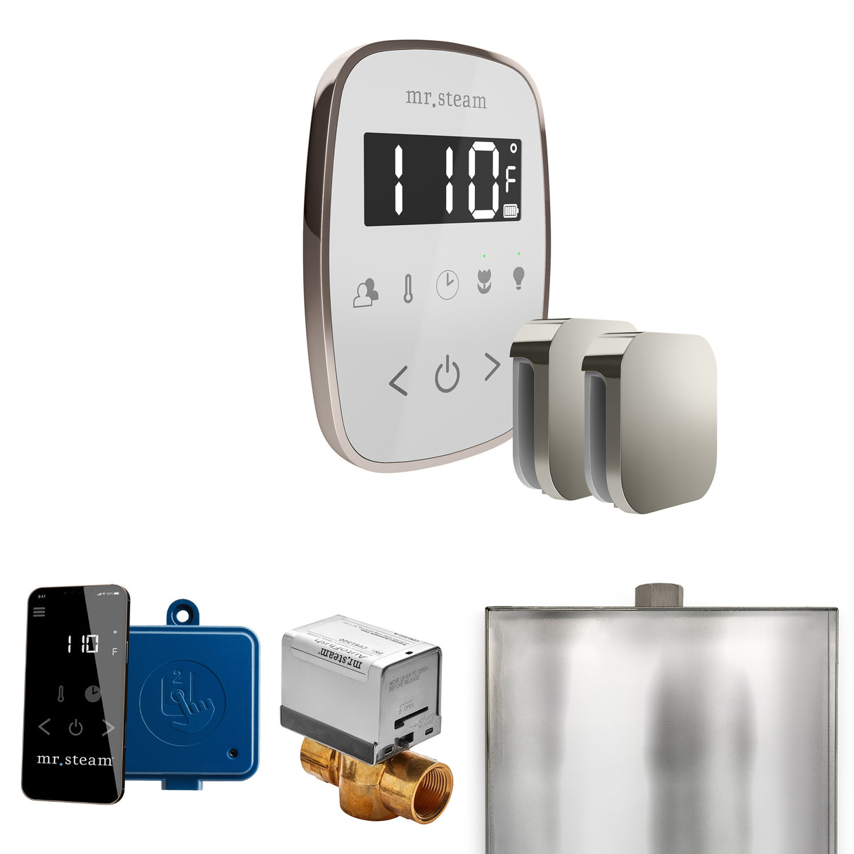 Mr.Steam ButlerFlex Max Steam Shower Control Package