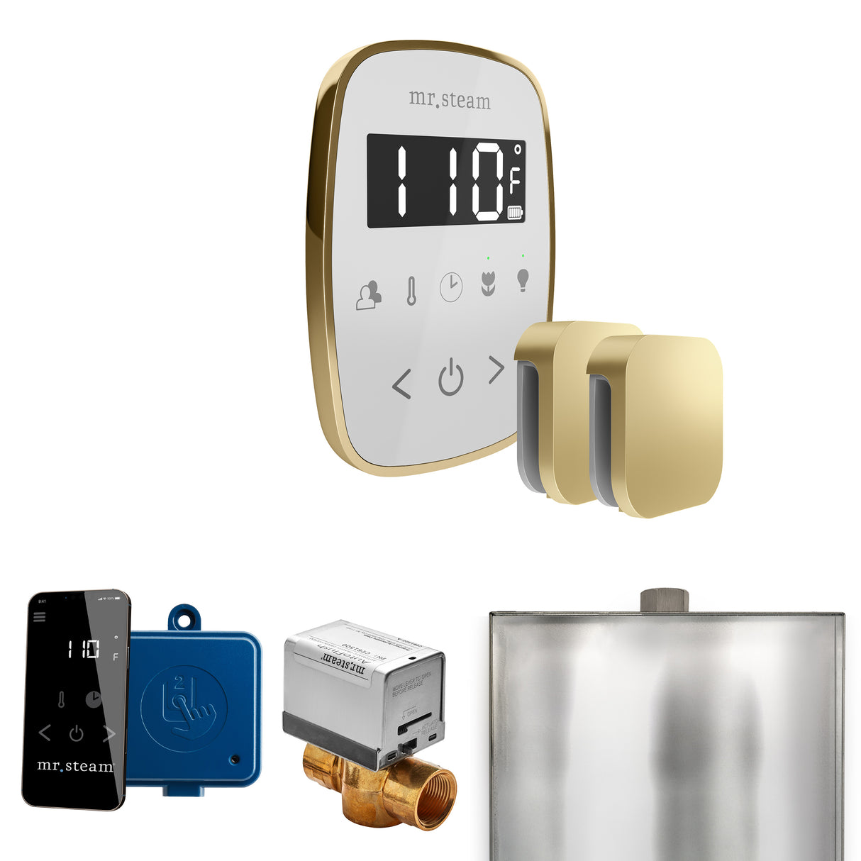 Mr.Steam ButlerFlex Max Steam Shower Control Package