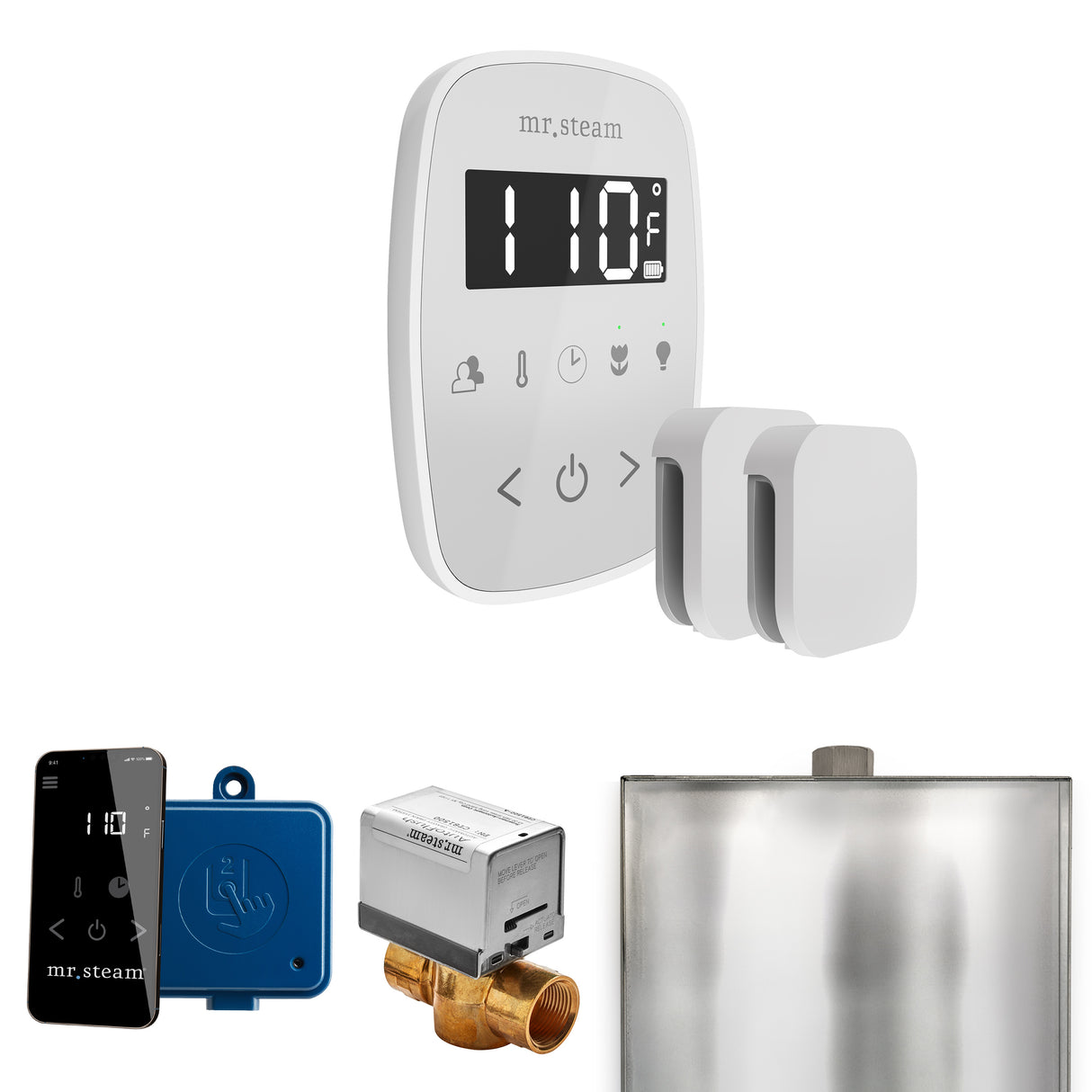 Mr.Steam ButlerFlex Max Steam Shower Control Package