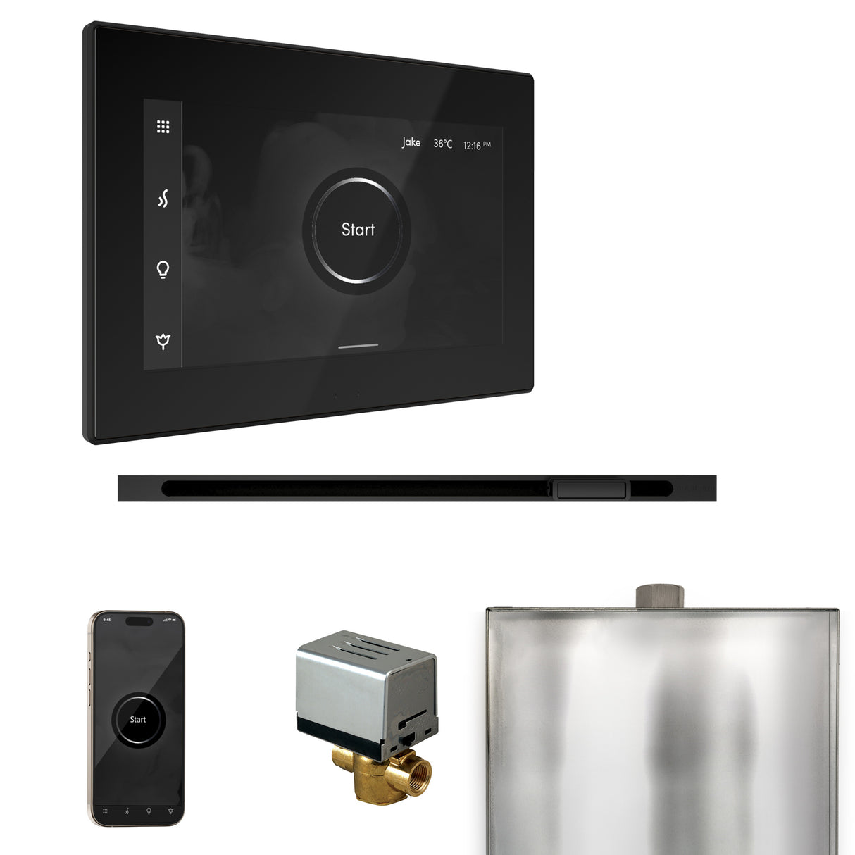 Mr.Steam Xbutler Linear Steam Shower Control Package