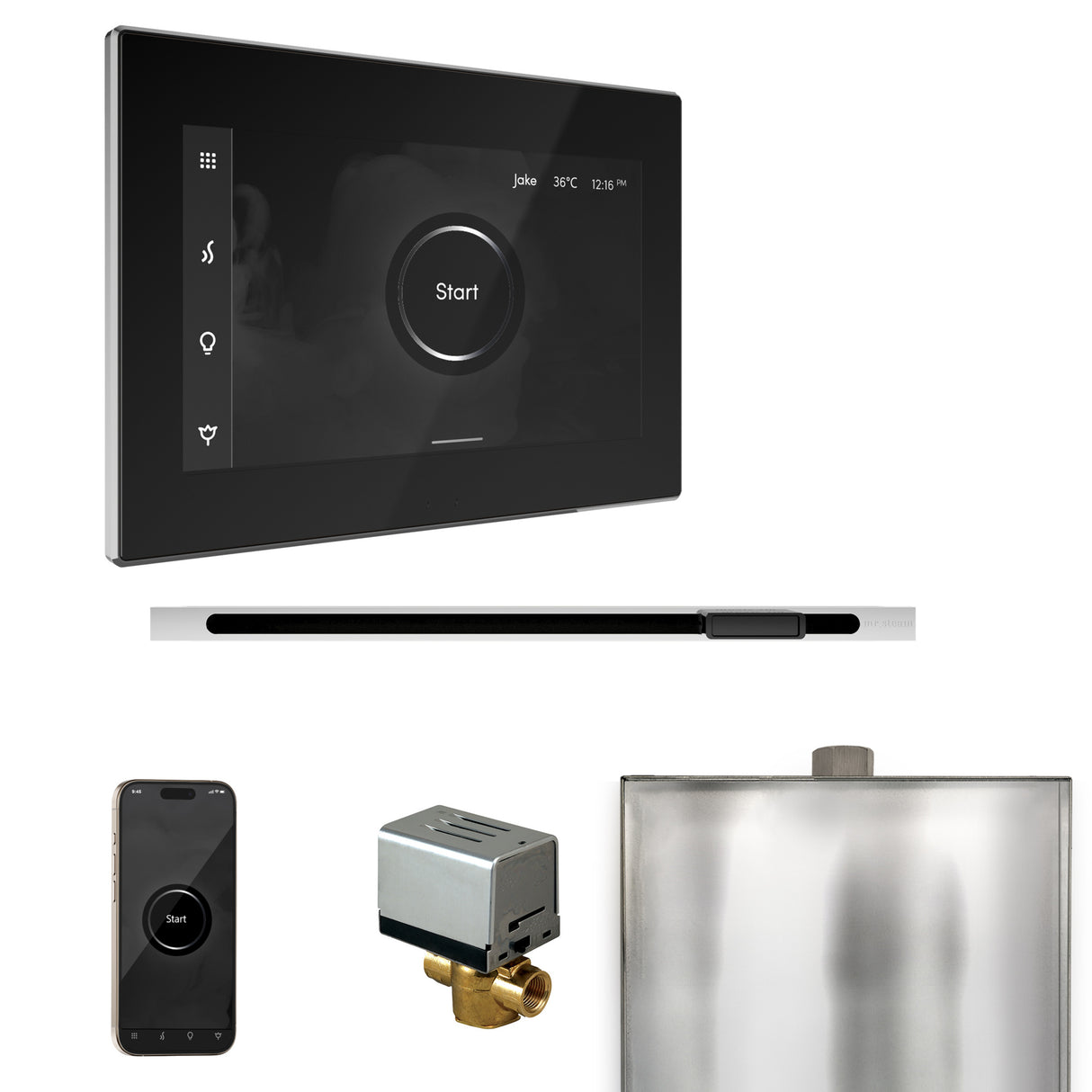 Mr.Steam Xbutler Linear Steam Shower Control Package