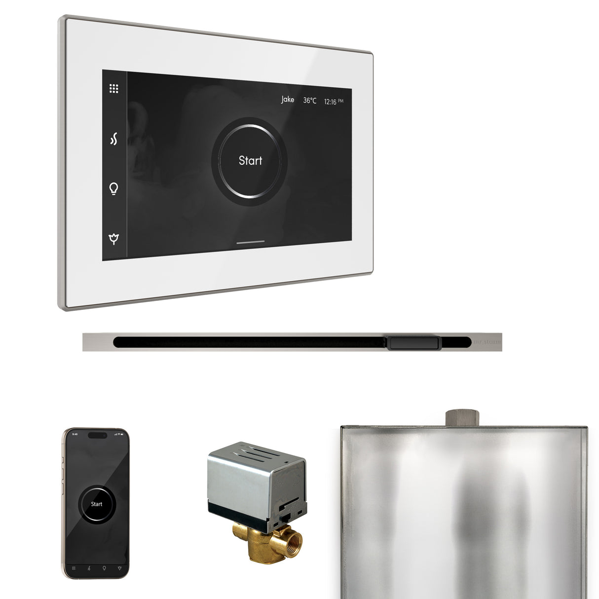 Mr.Steam Xbutler Linear Steam Shower Control Package