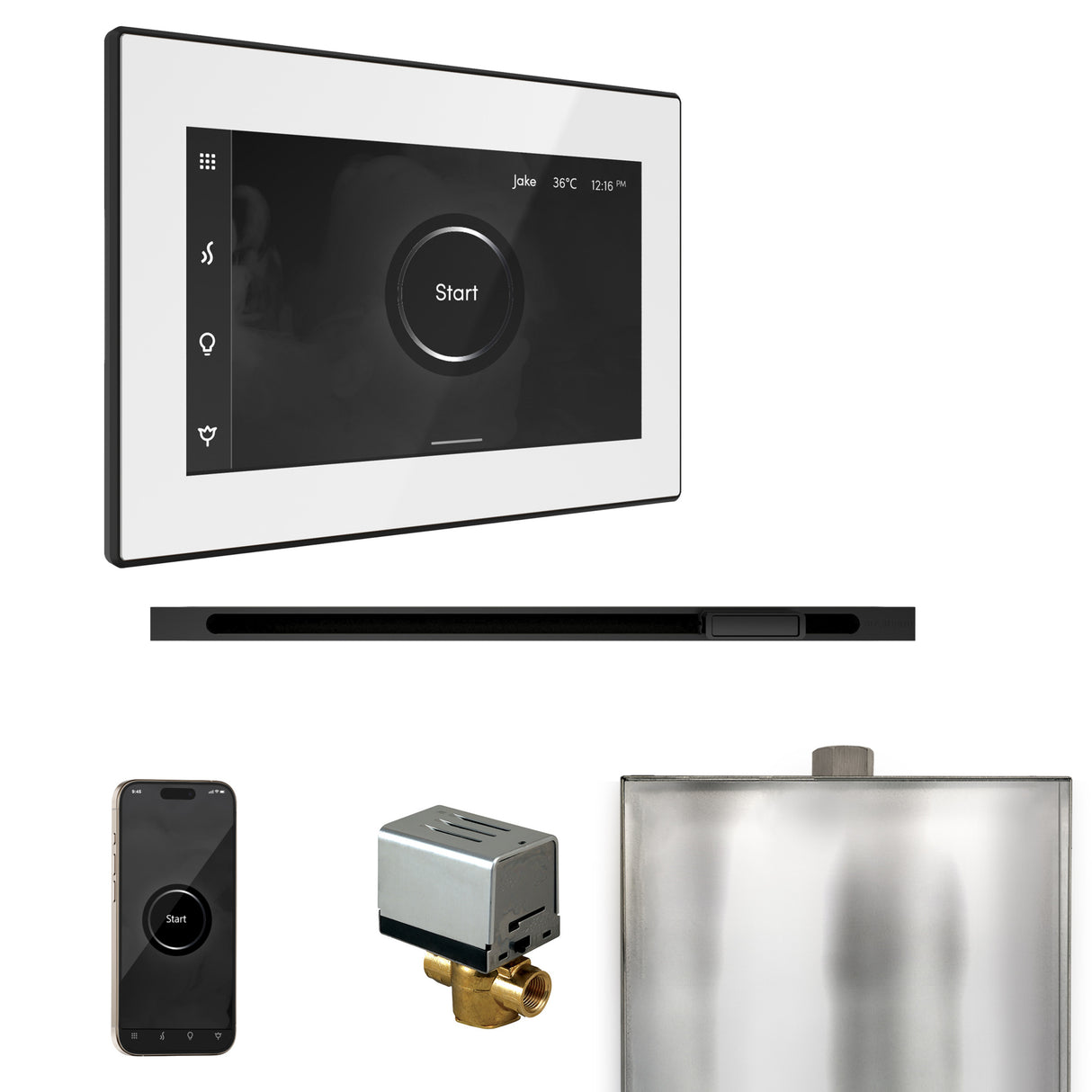 Mr.Steam Xbutler Linear Steam Shower Control Package