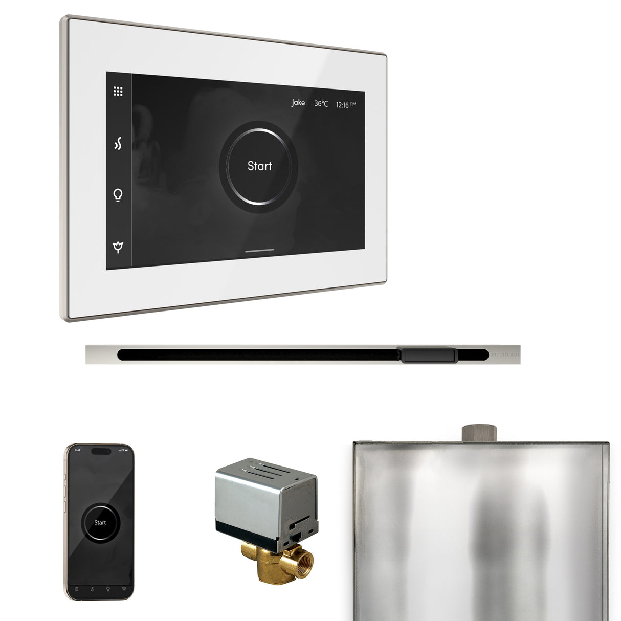 Mr.Steam Xbutler Linear Steam Shower Control Package