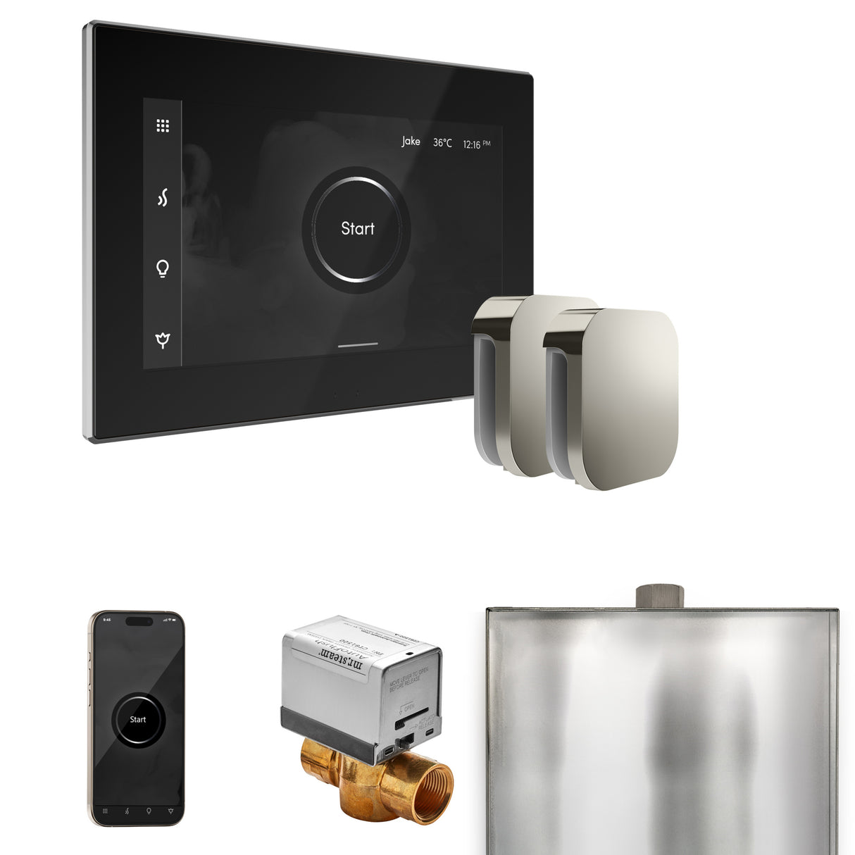 Mr.Steam Xbutler Max Steam Shower Control Package