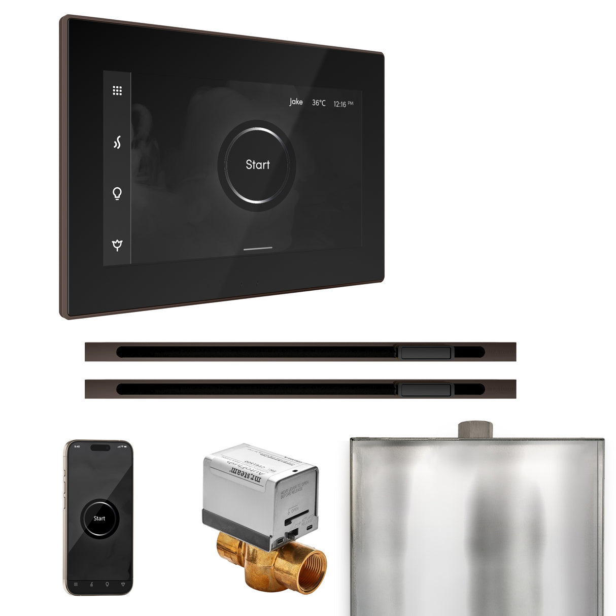 Mr.Steam XButler Max Linear Steam Shower Control Package