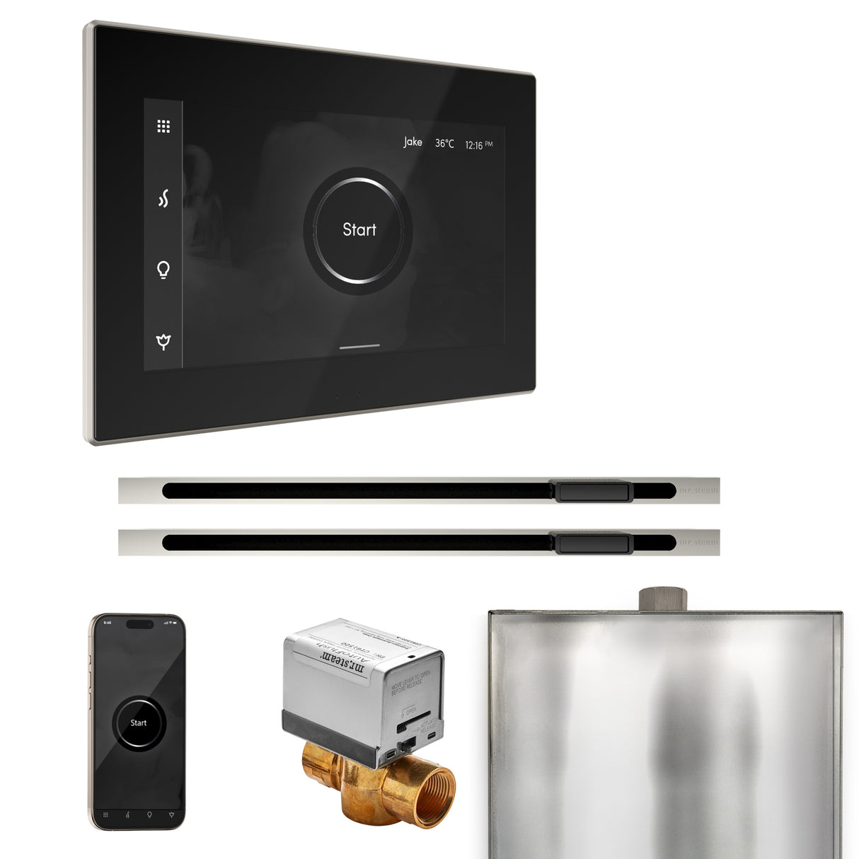 Mr.Steam XButler Max Linear Steam Shower Control Package