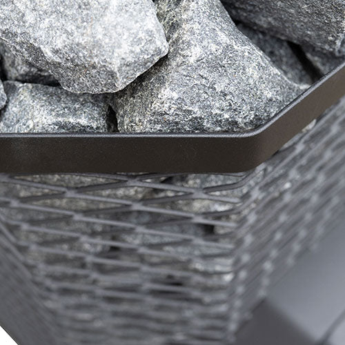 Cozy Heat Cozy Series Thru-Wall Wood Burning Sauna Heater Stove, 12kW