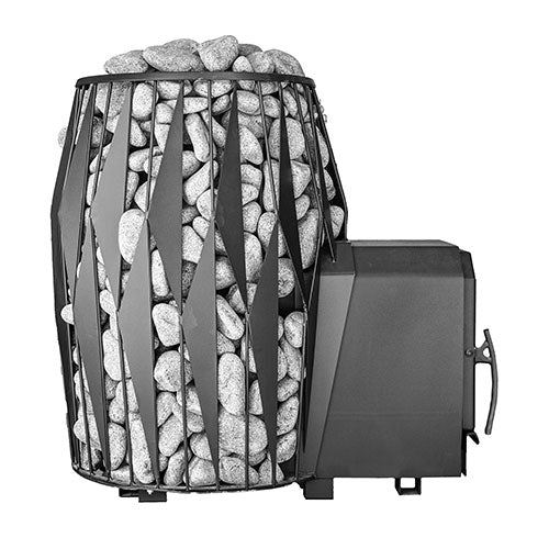 Cozy Heat OG Series Thru-Wall Wood Burning Sauna Heater Stove, 12kW