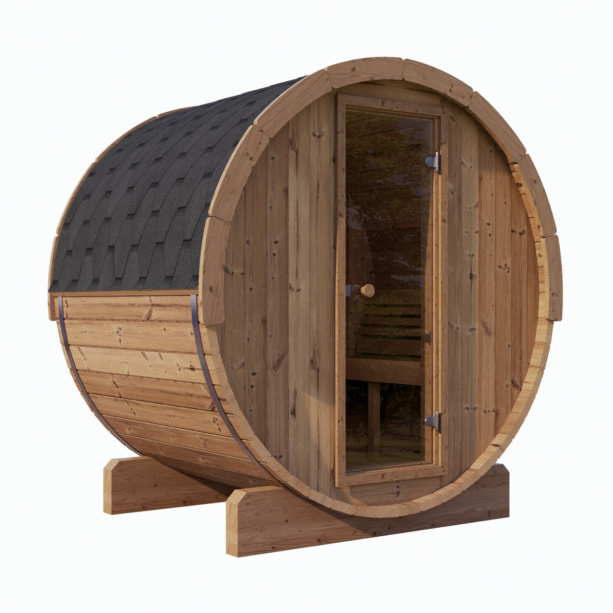 SaunaLife ERGO Sauna Barrel, 3 Person