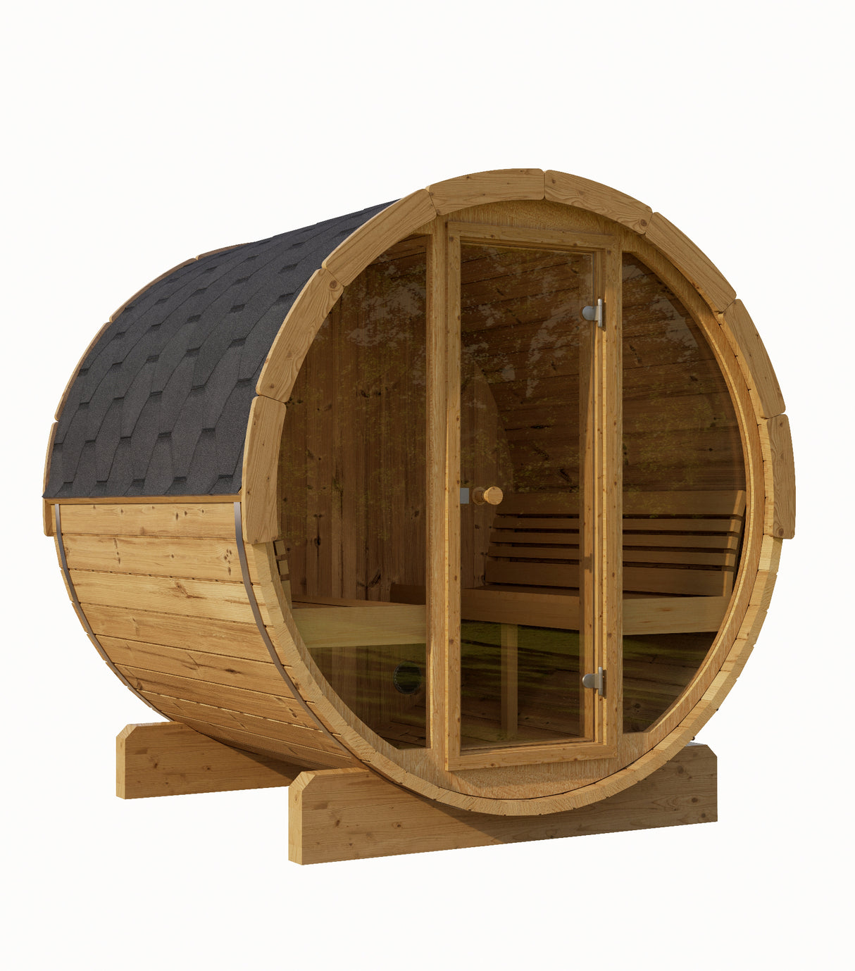SaunaLife ERGO Sauna Barrel, 6 Person