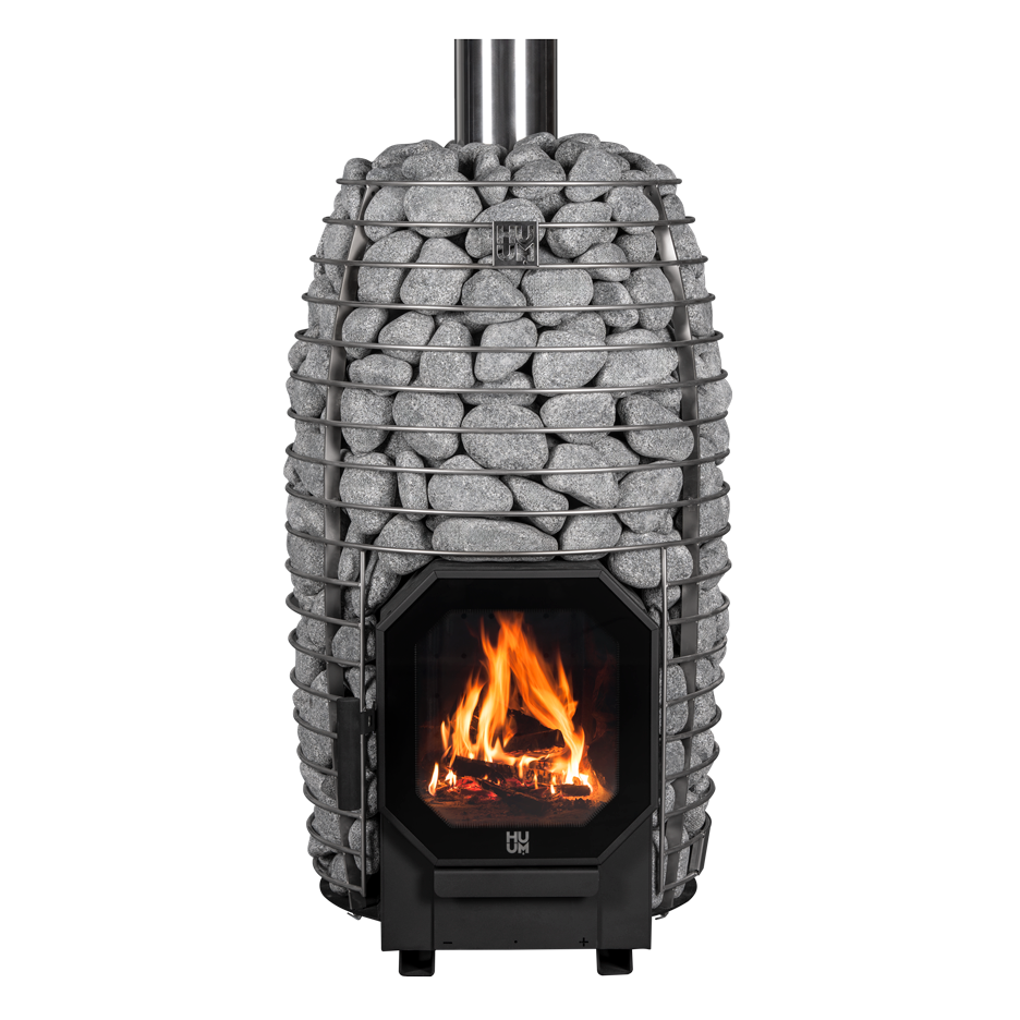 HUUM Hive Flow Series 9.8kW Wood Burning Sauna Heater Stove